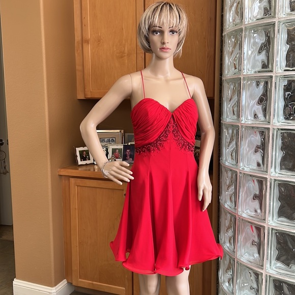 Stunning VTG Designer Lillie Rubin Cocktail Dress - Picture 2 of 10